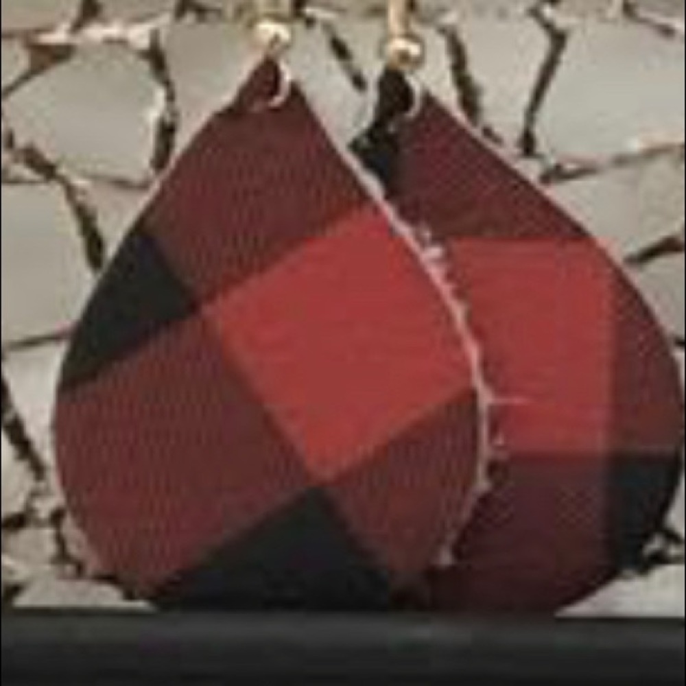 Handcrafted Genuine Leather Earrings